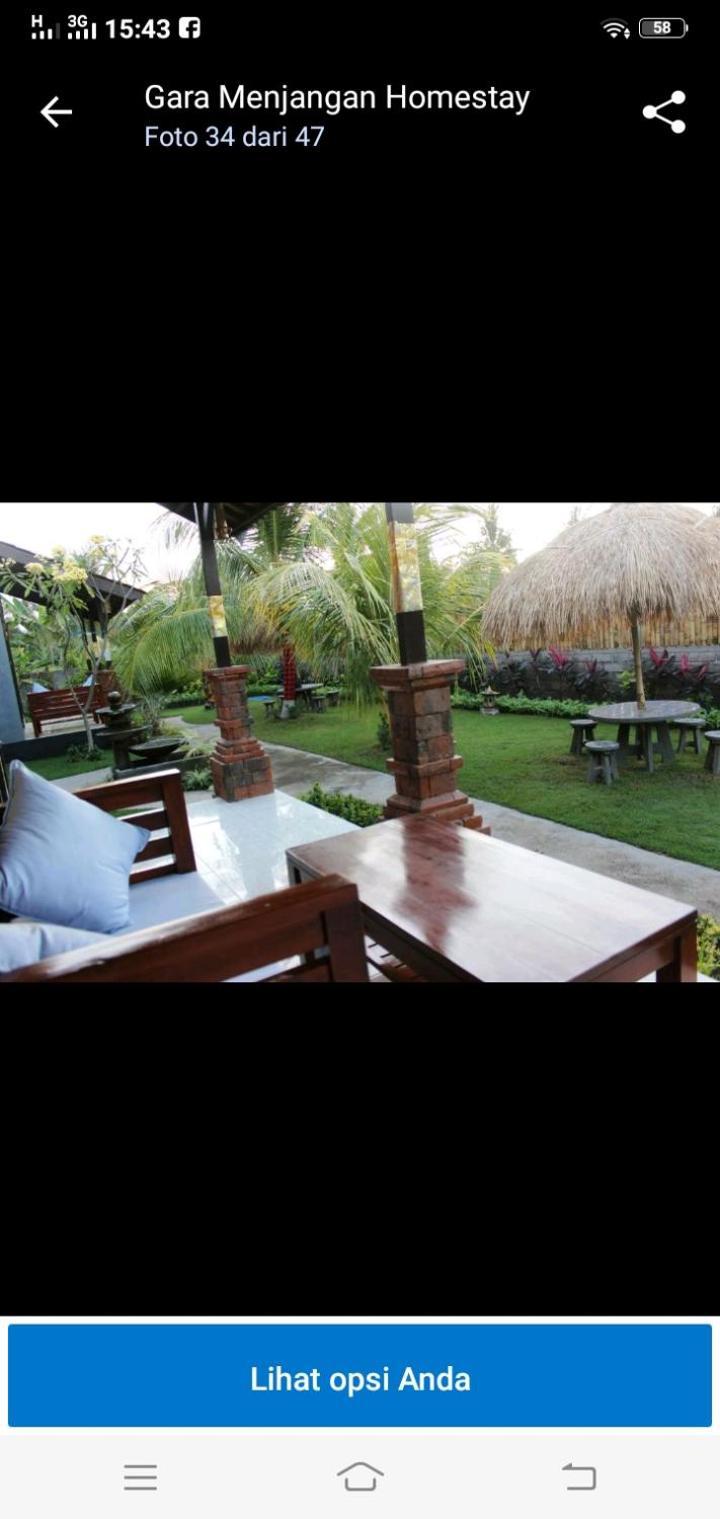 Gara Menjangan Homestay 班尤温当 外观 照片