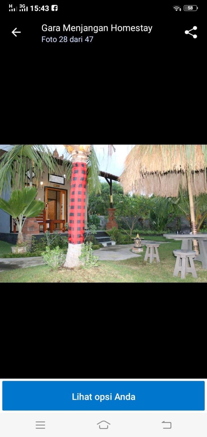 Gara Menjangan Homestay 班尤温当 外观 照片