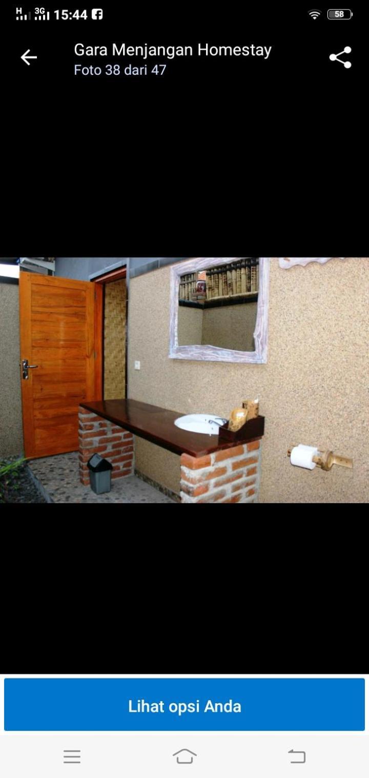 Gara Menjangan Homestay 班尤温当 外观 照片