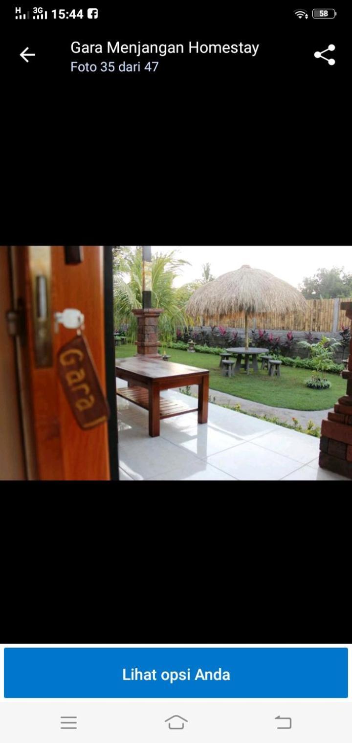 Gara Menjangan Homestay 班尤温当 外观 照片