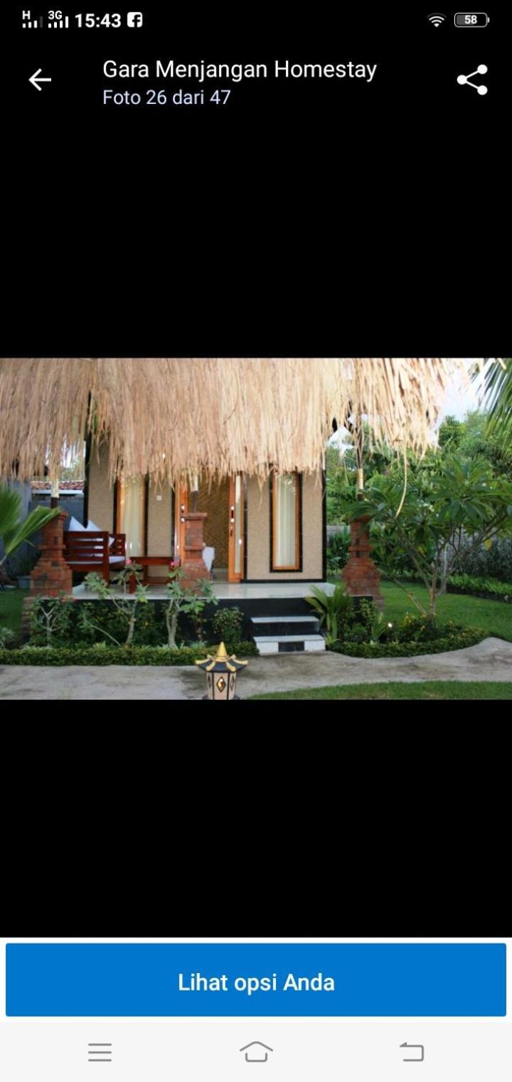 Gara Menjangan Homestay 班尤温当 外观 照片